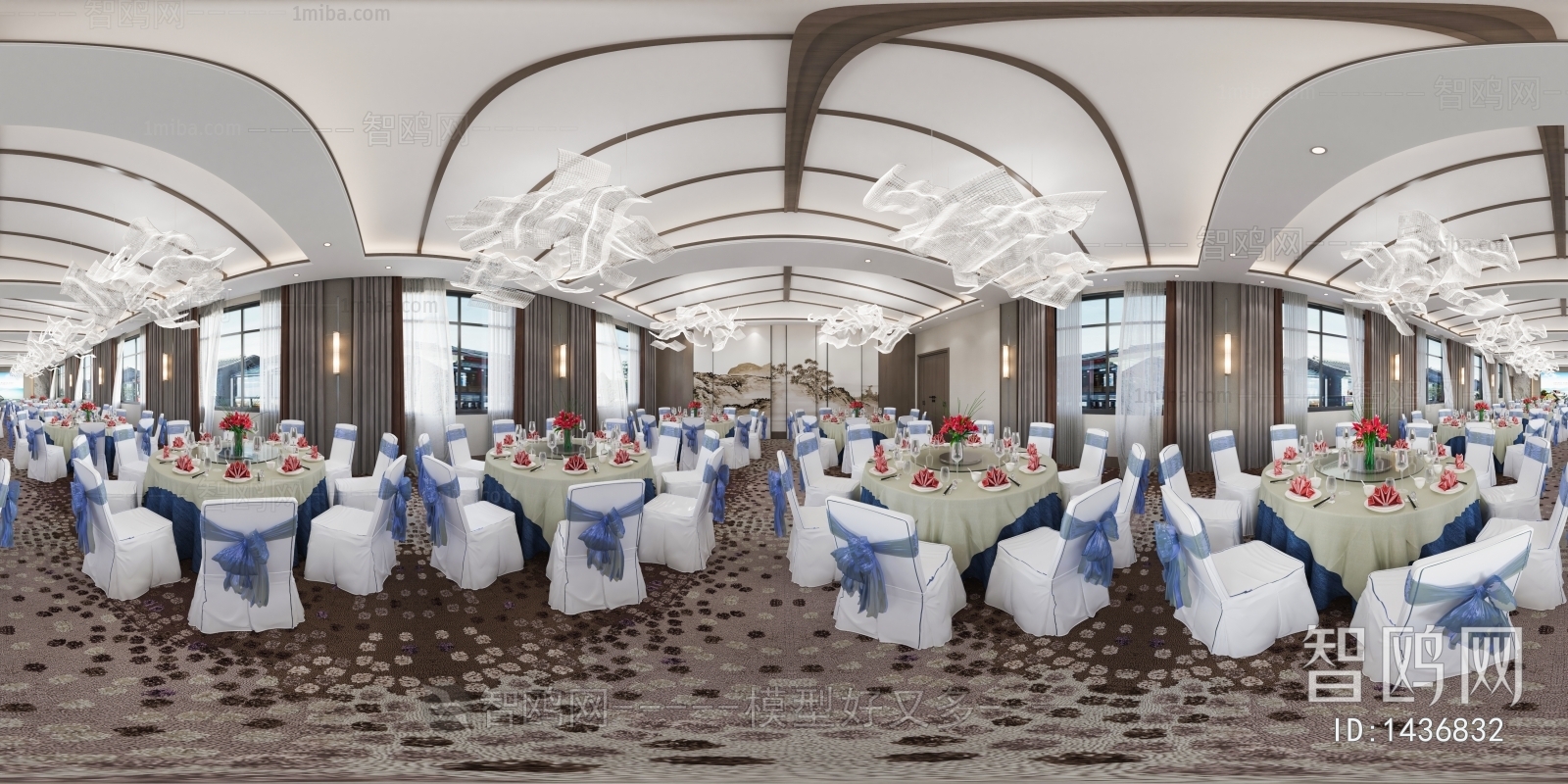 New Chinese Style Banquet Hall