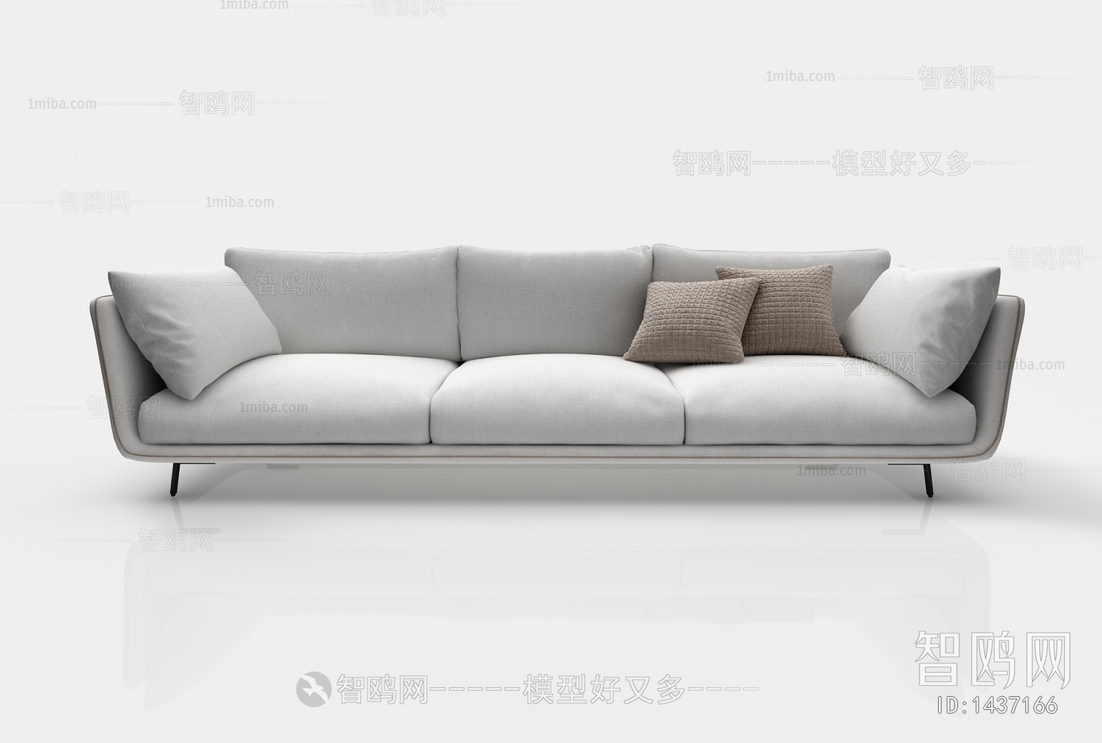 Modern Three-seat Sofa