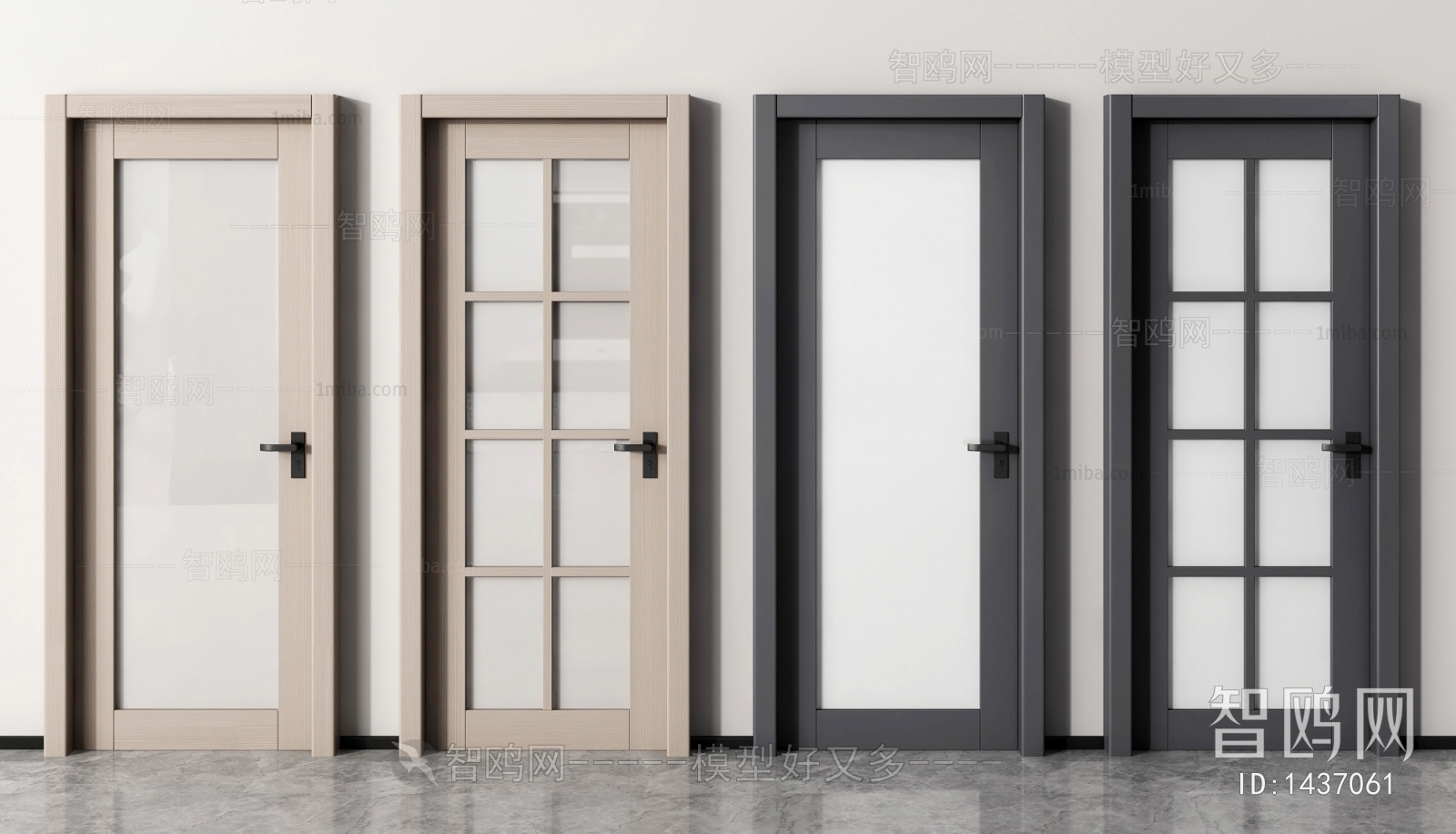 Modern Single Door