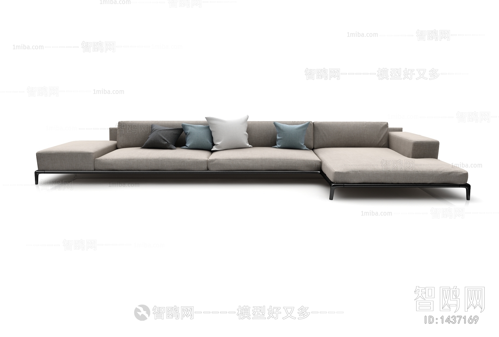 Modern Multi Person Sofa