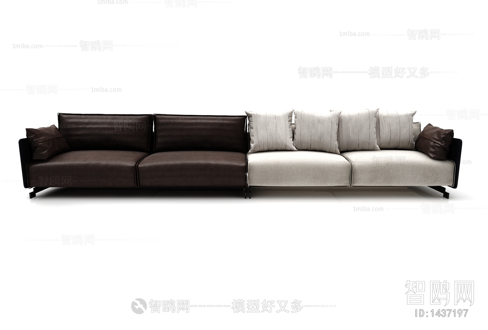 Modern Multi Person Sofa