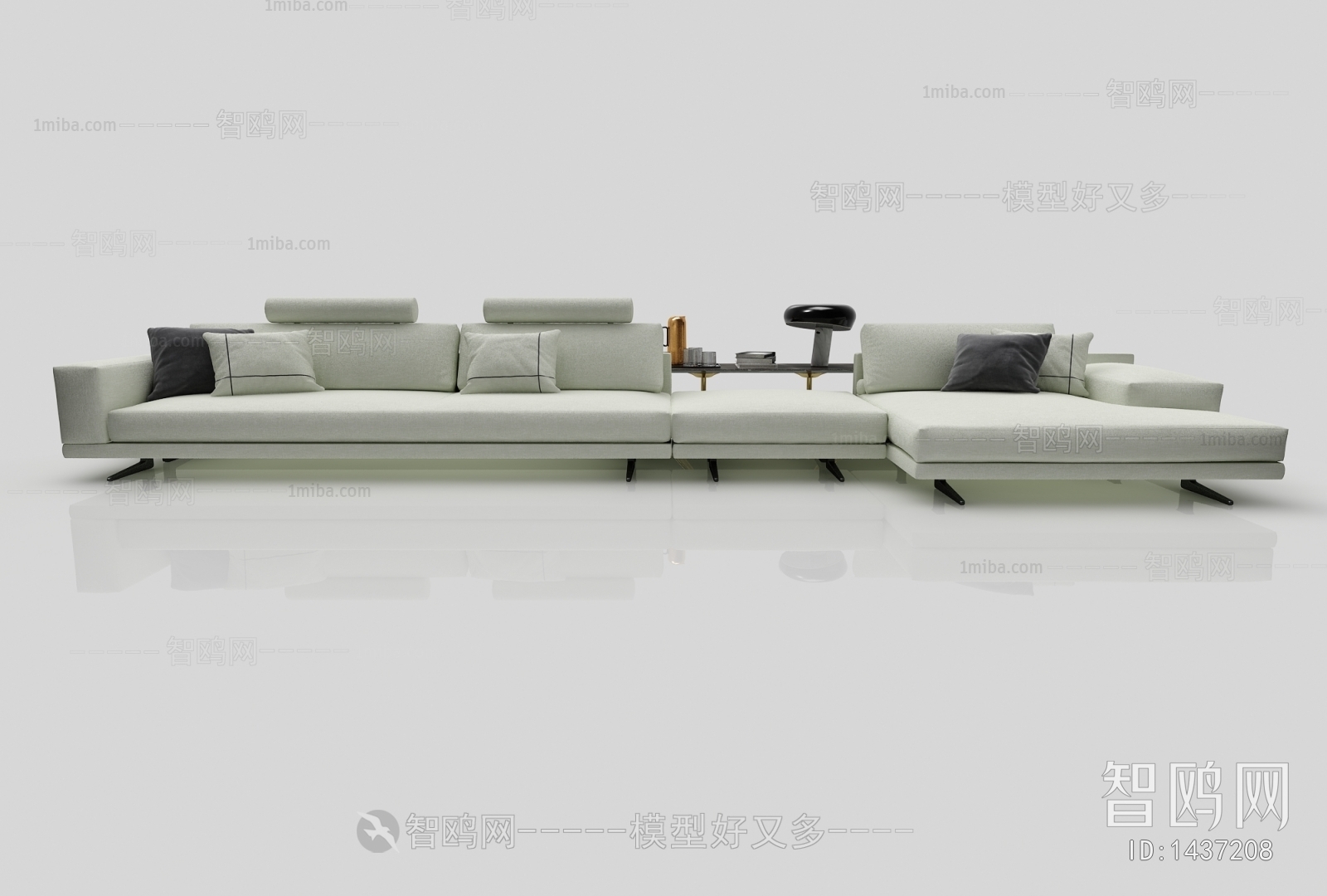 Modern Multi Person Sofa