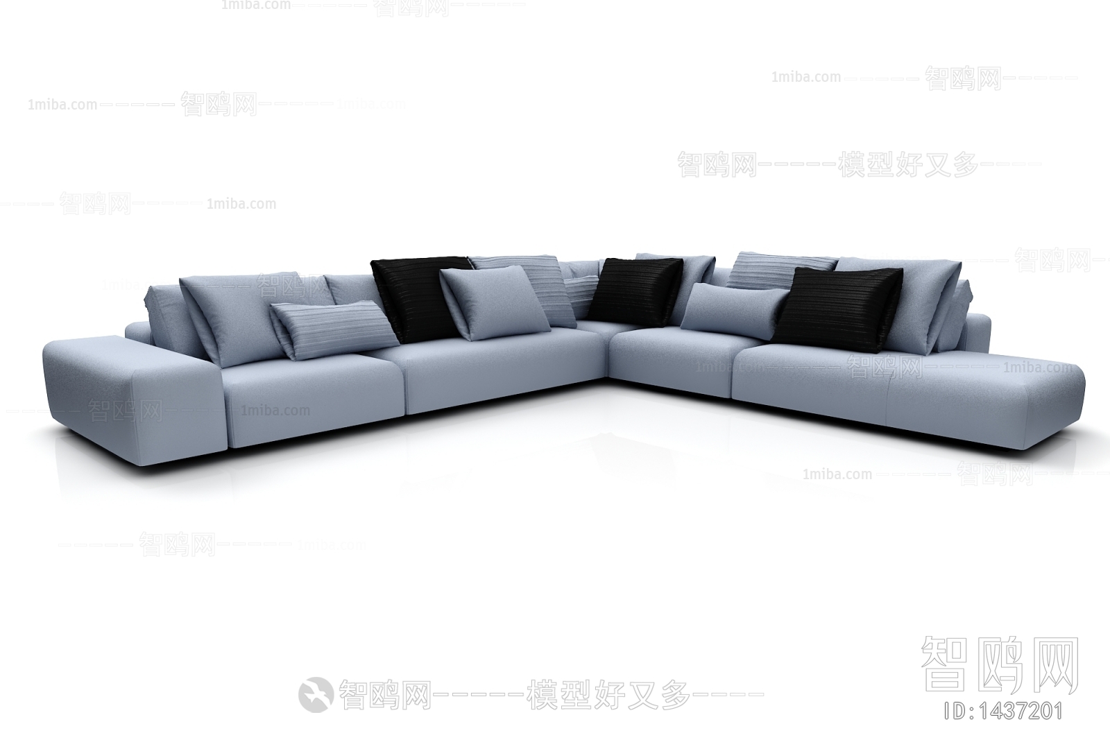 Modern Multi Person Sofa