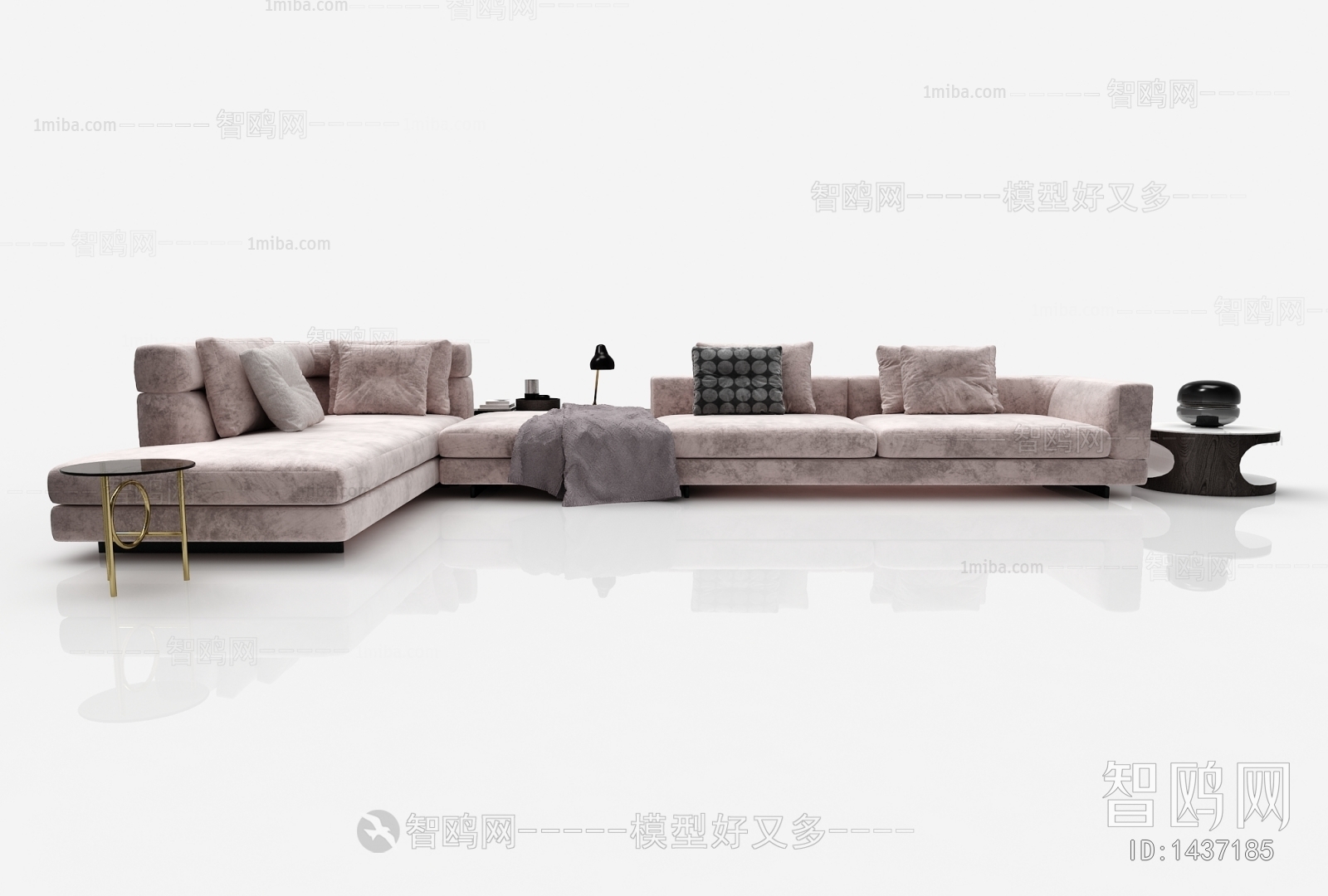 Modern Multi Person Sofa