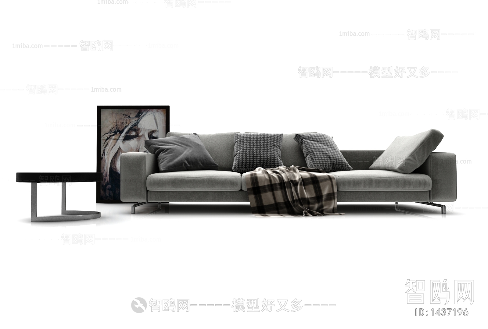 Modern Three-seat Sofa