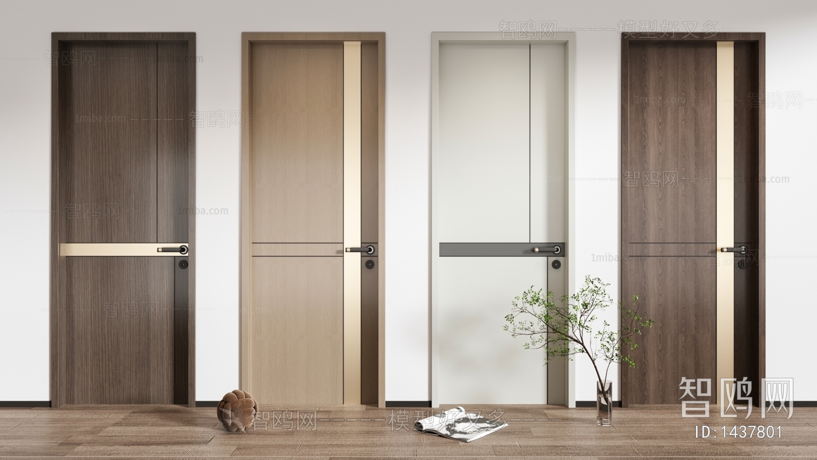 Modern Single Door