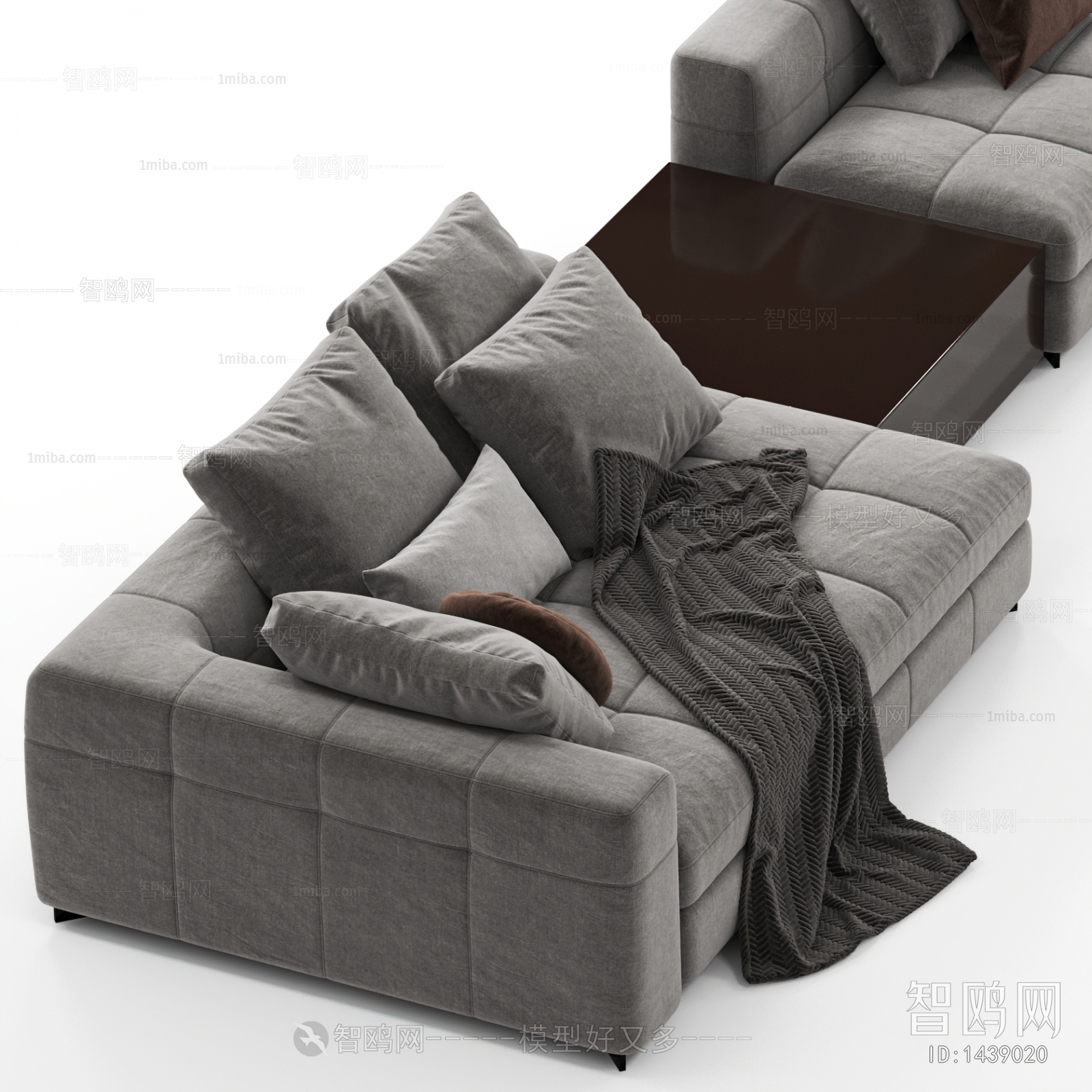 Modern Multi Person Sofa