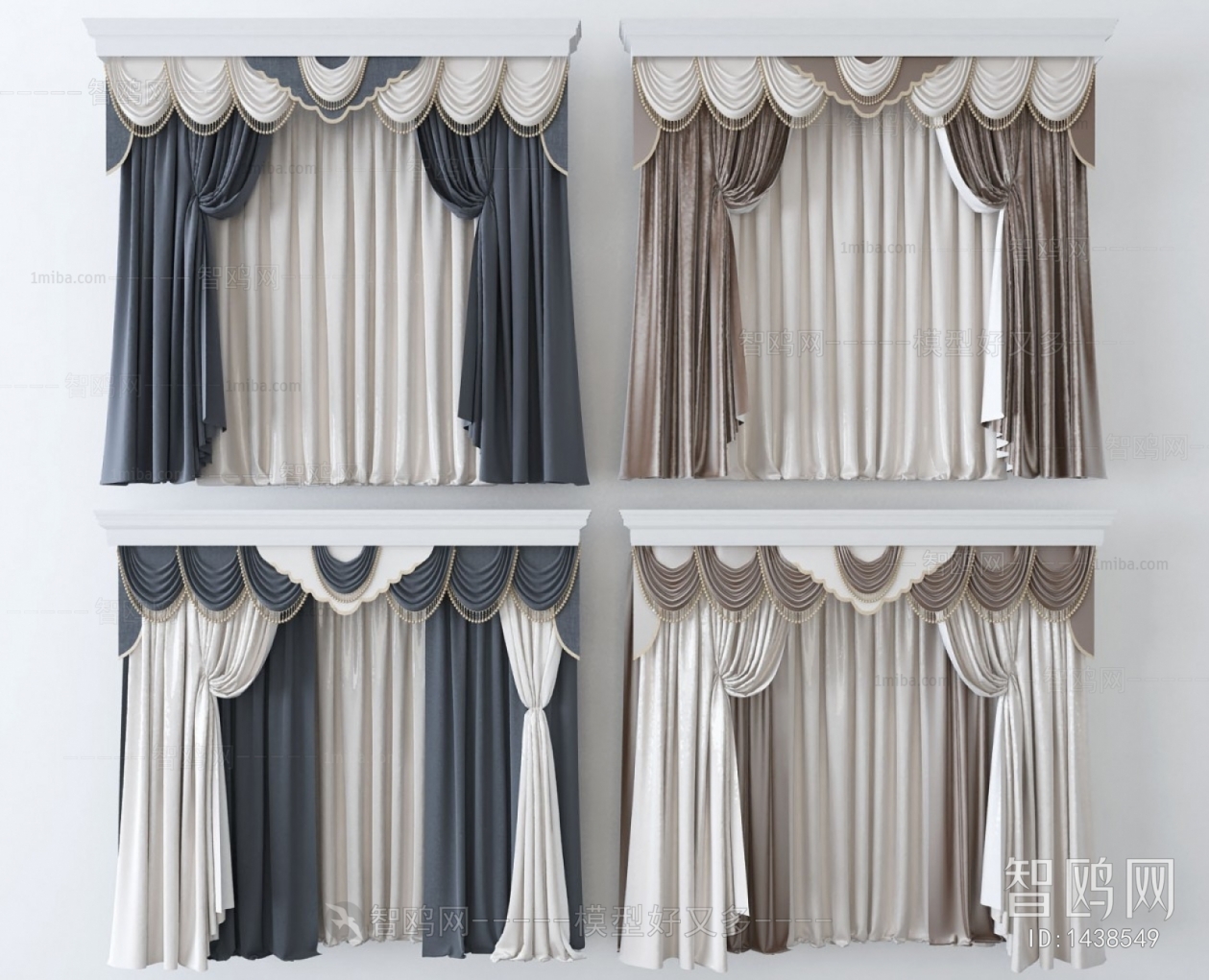 Simple European Style The Curtain