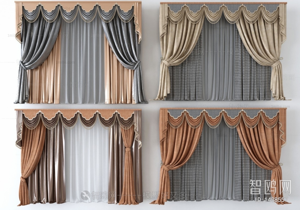 Simple European Style The Curtain