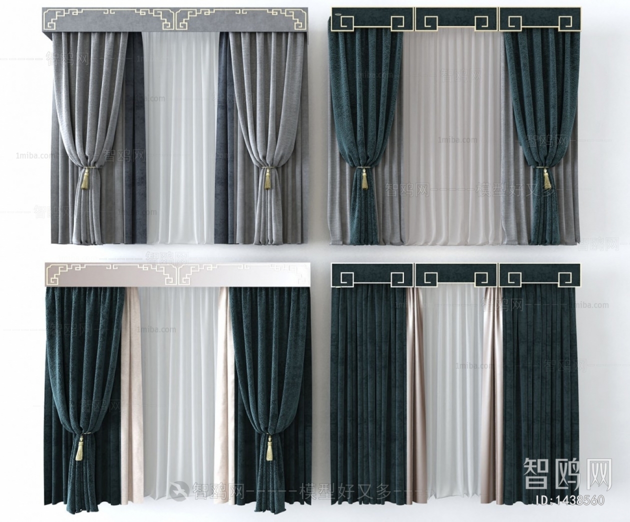 New Chinese Style The Curtain