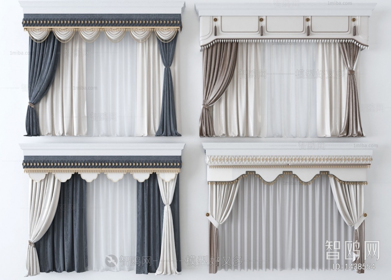 Simple European Style The Curtain