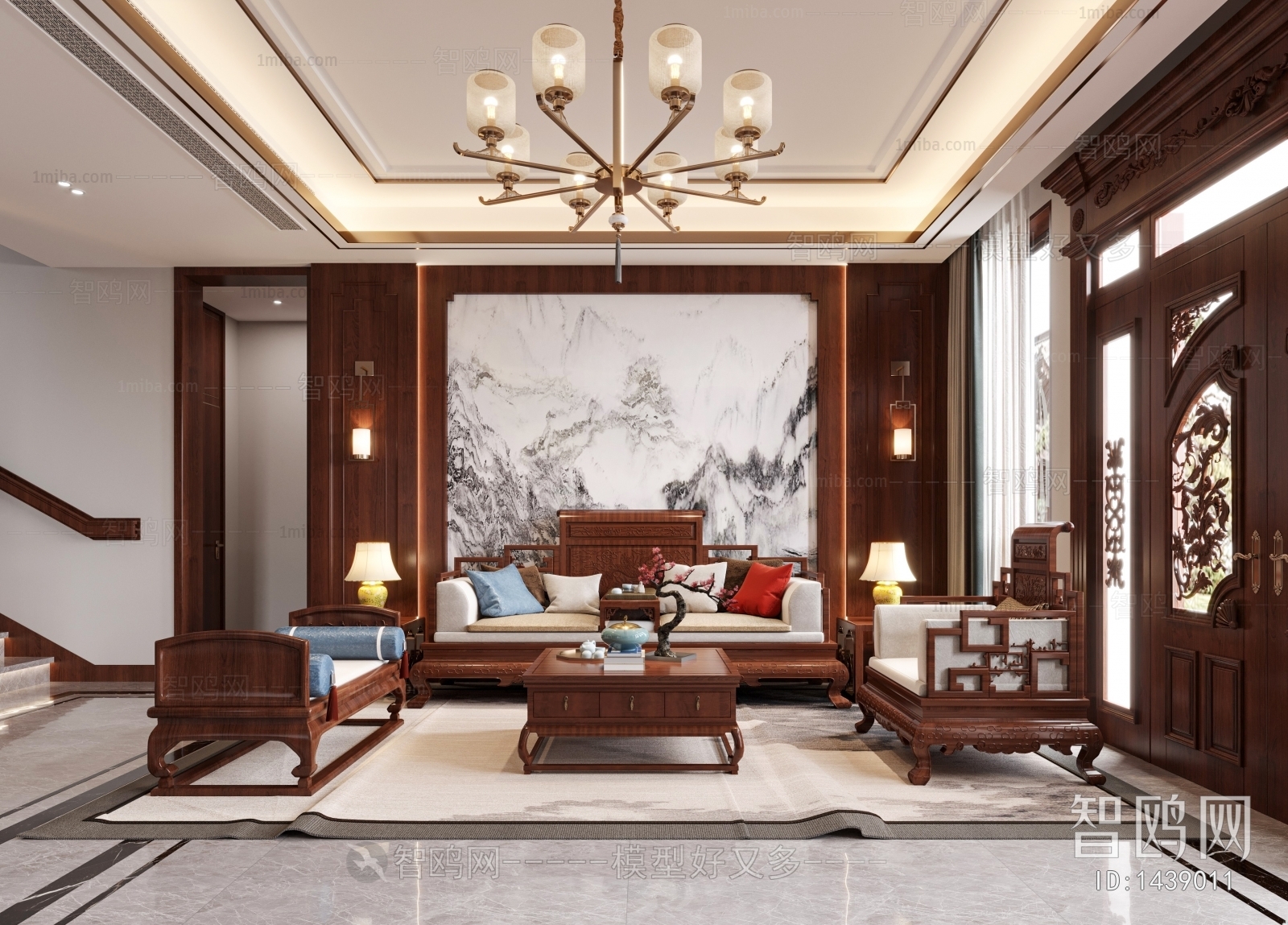 Chinese Style A Living Room