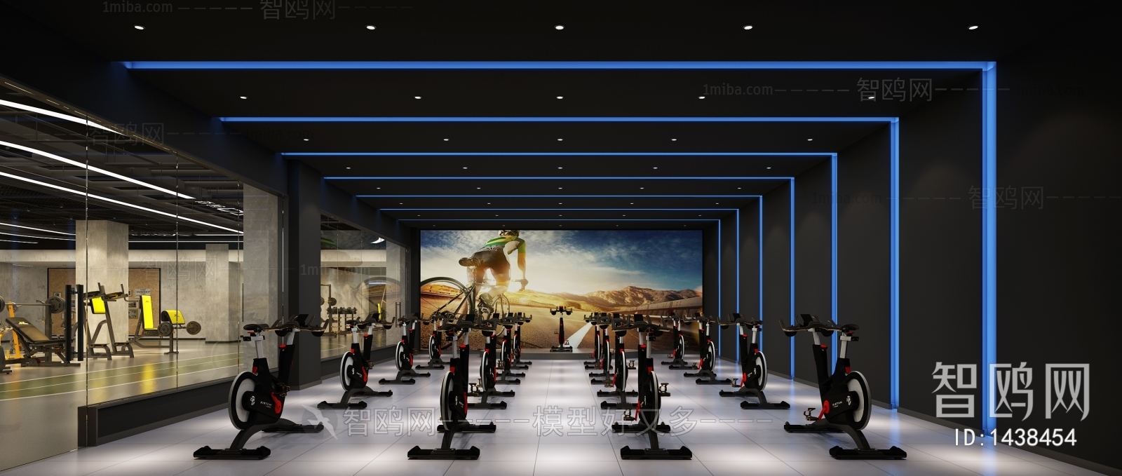 Industrial Style Gym