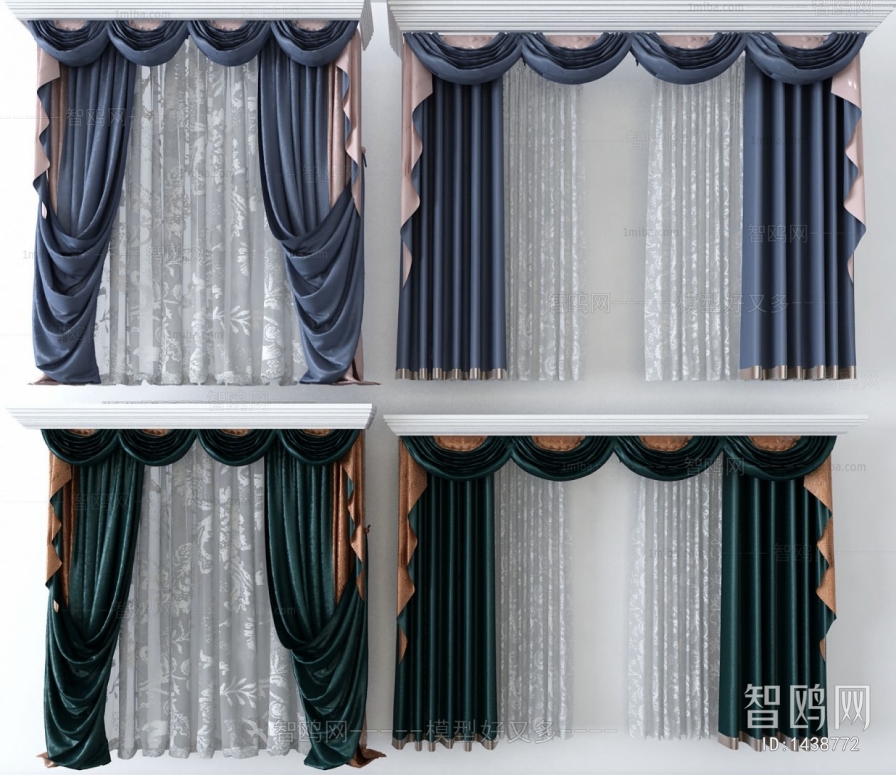 Simple European Style The Curtain