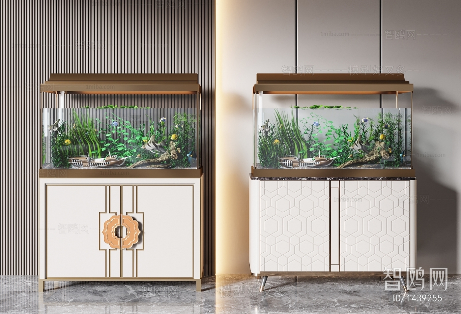 New Chinese Style Fish Tank