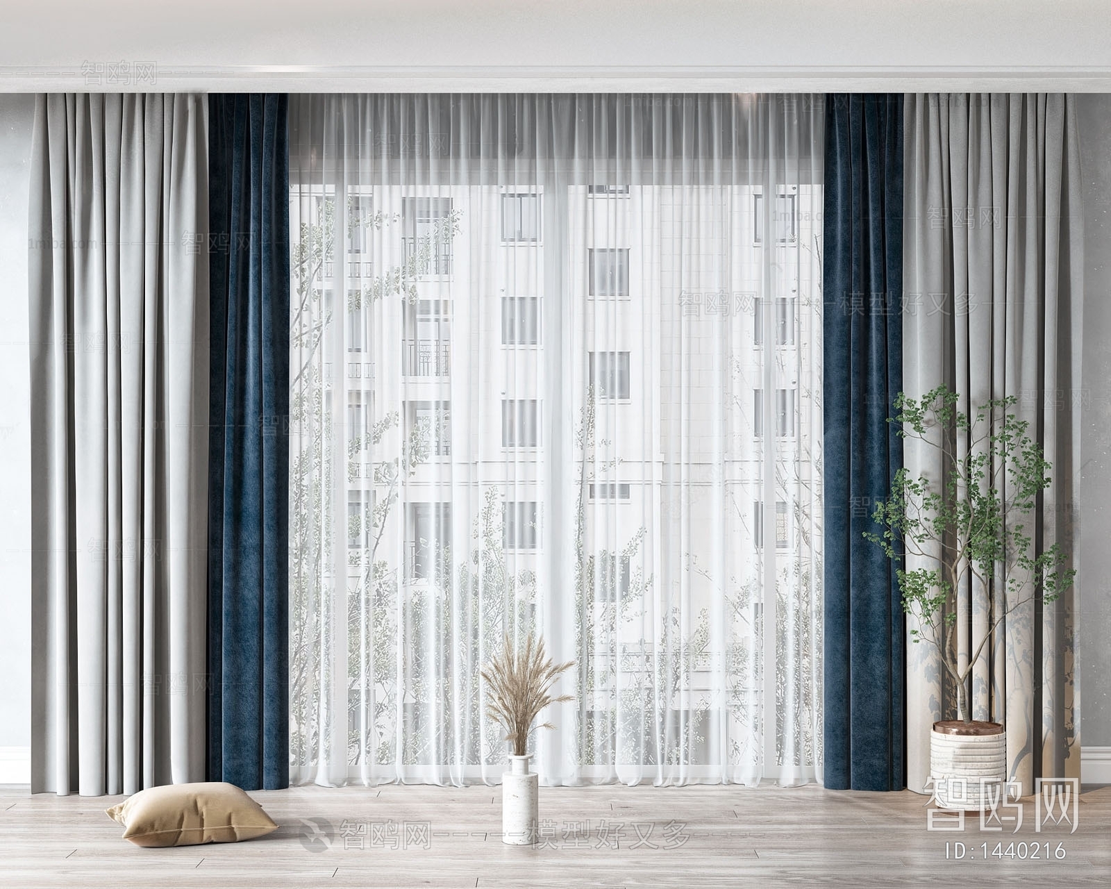 Modern The Curtain