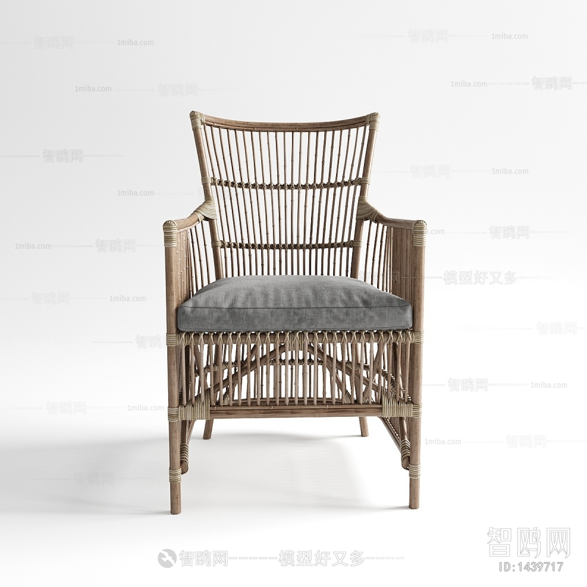 Wabi-sabi Style Single Chair