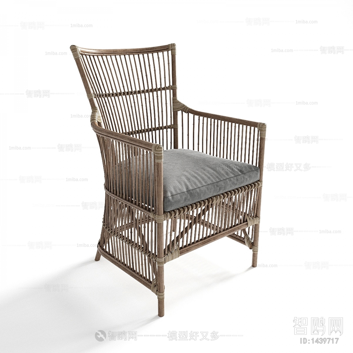 Wabi-sabi Style Single Chair