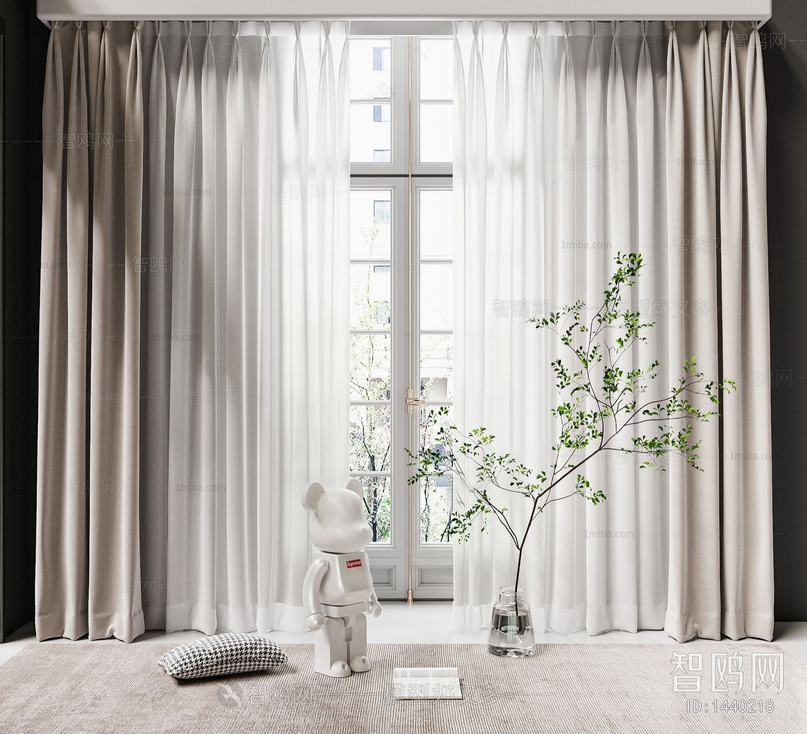 Modern The Curtain