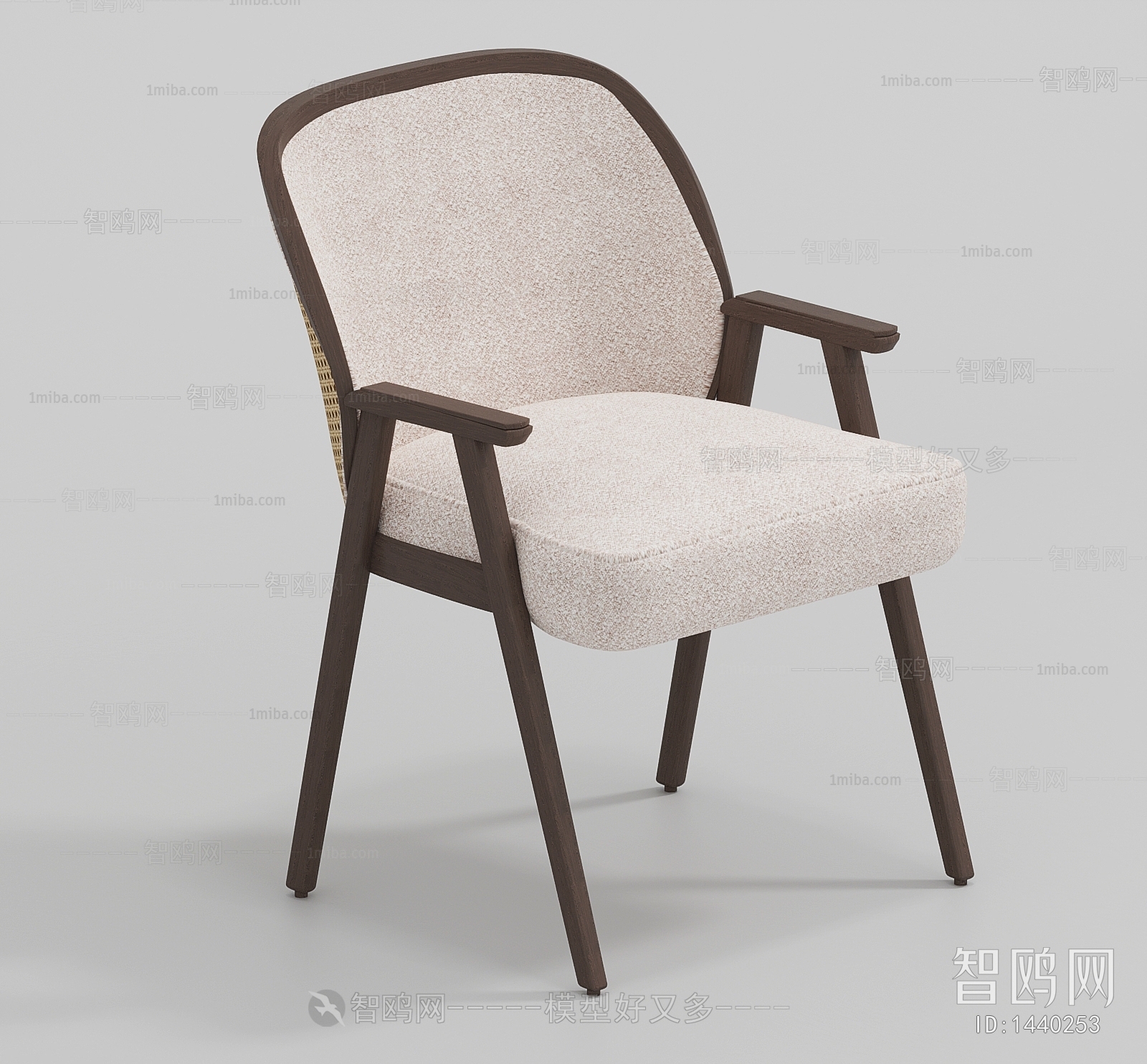 Wabi-sabi Style Single Chair