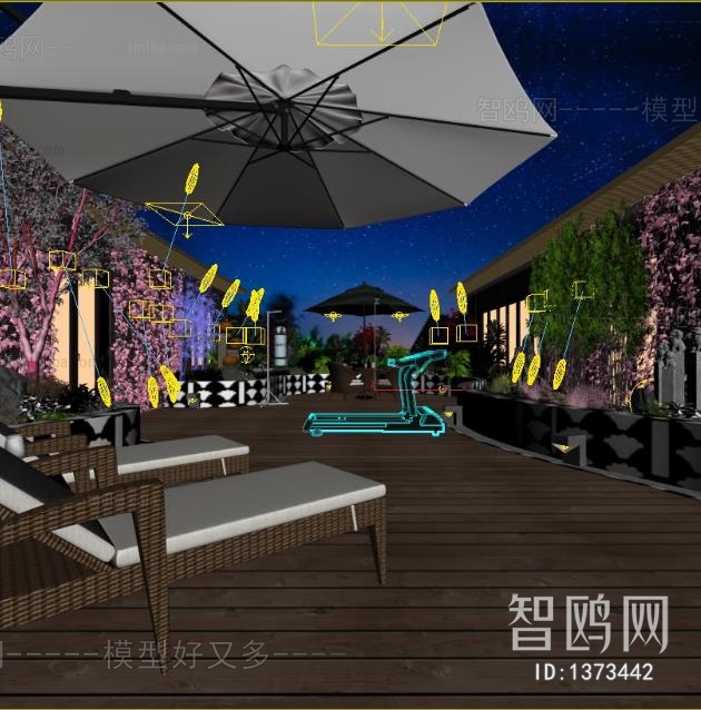 New Chinese Style Courtyard/landscape