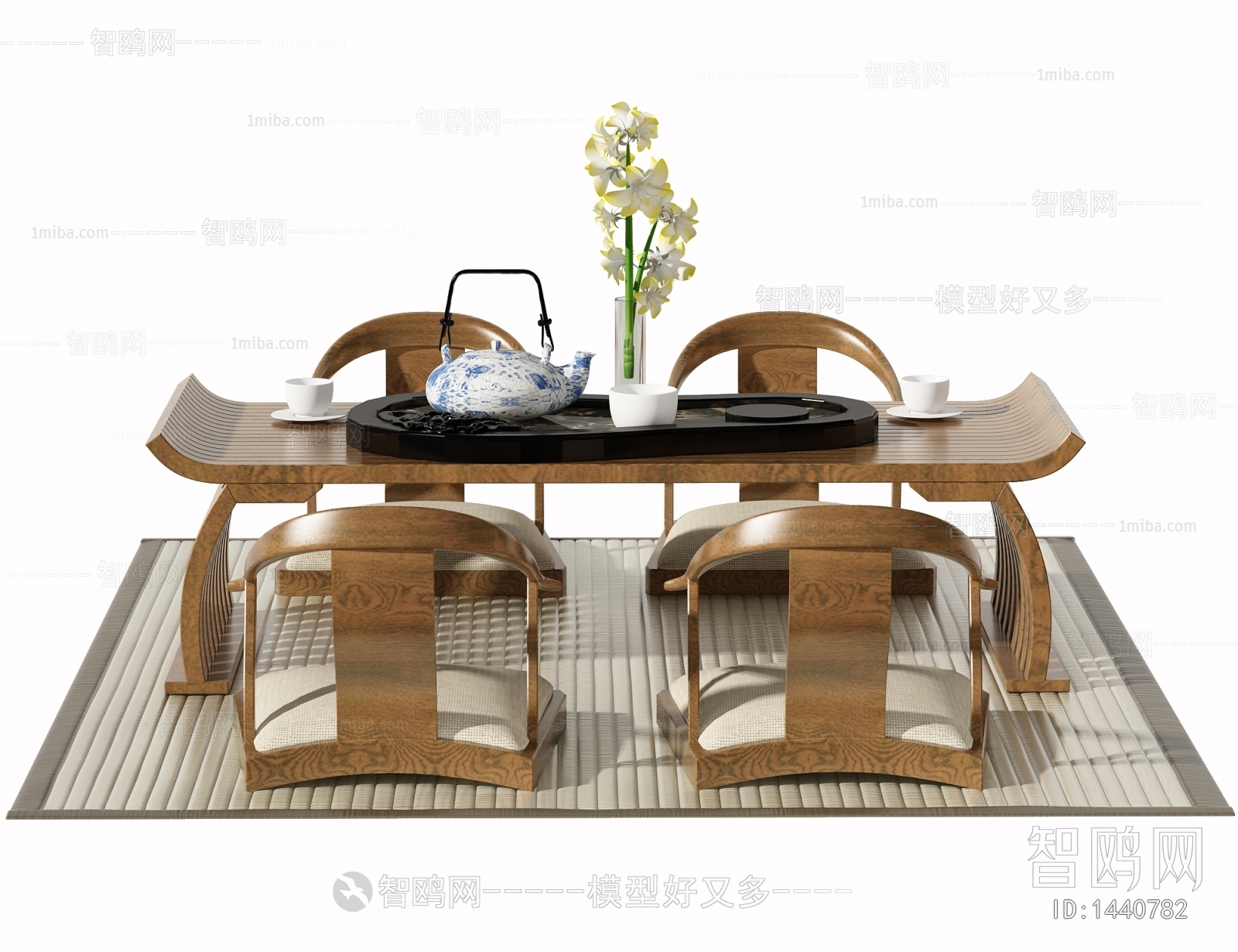 Japanese Style Tea Tables And Chairs