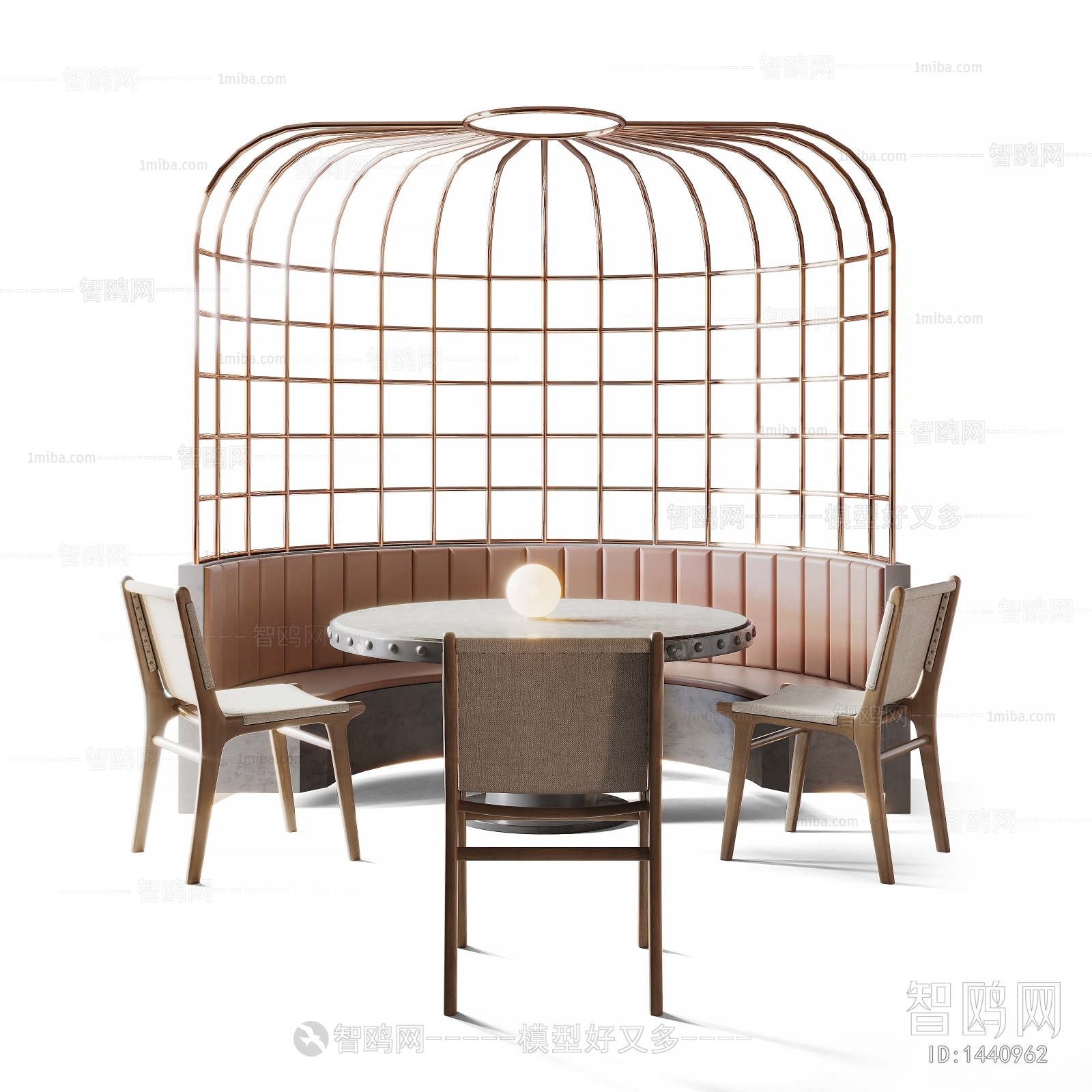 现代鸟笼沙发休闲桌椅组合