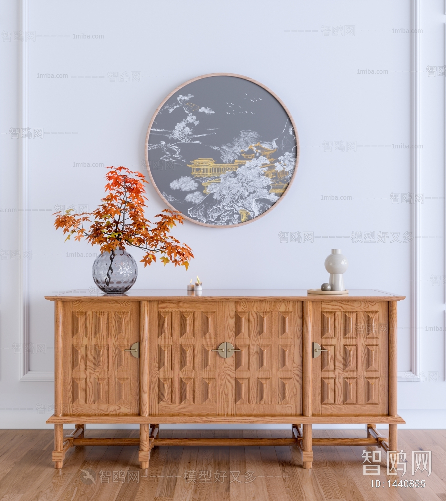 New Chinese Style Side Cabinet/Entrance Cabinet