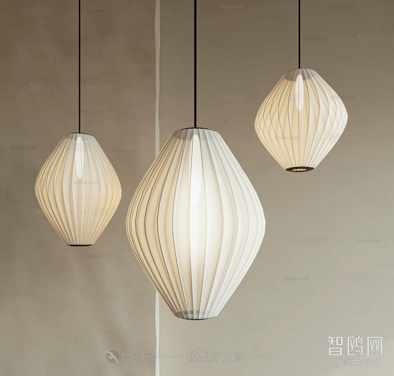 Modern Wabi-sabi Style Droplight