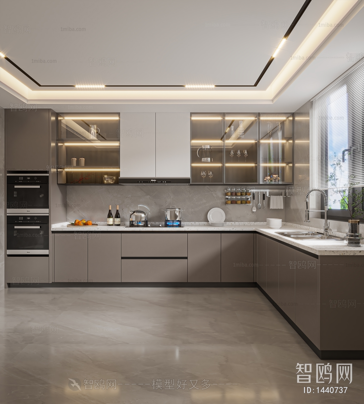 Modern The Kitchen