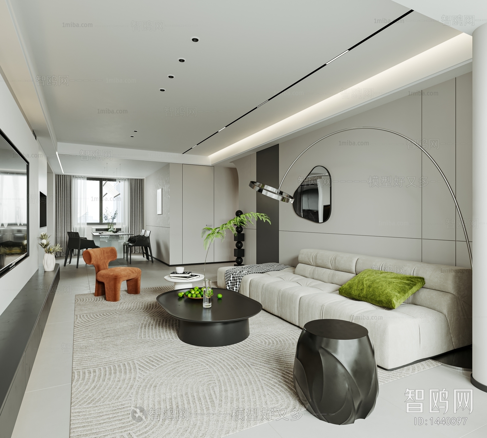 Modern A Living Room