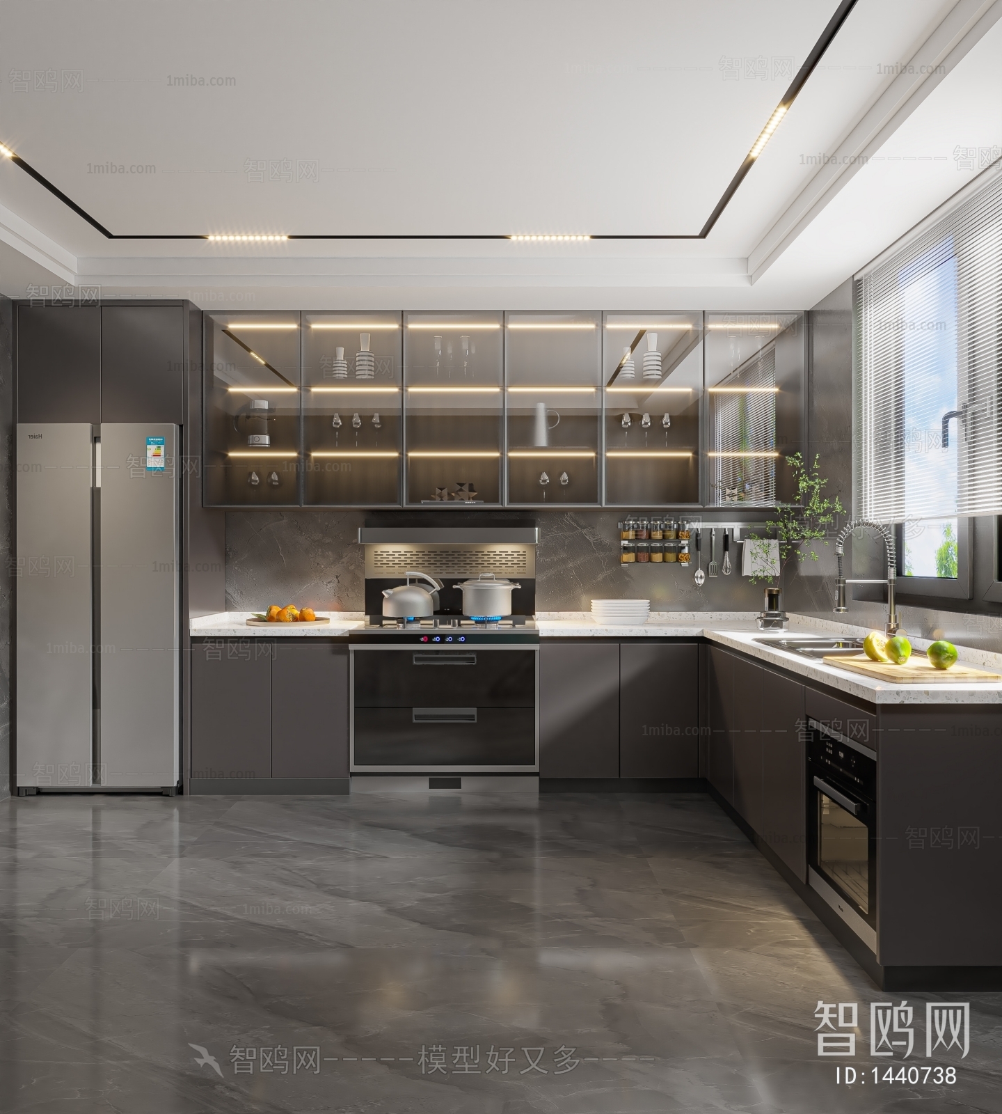 Modern The Kitchen