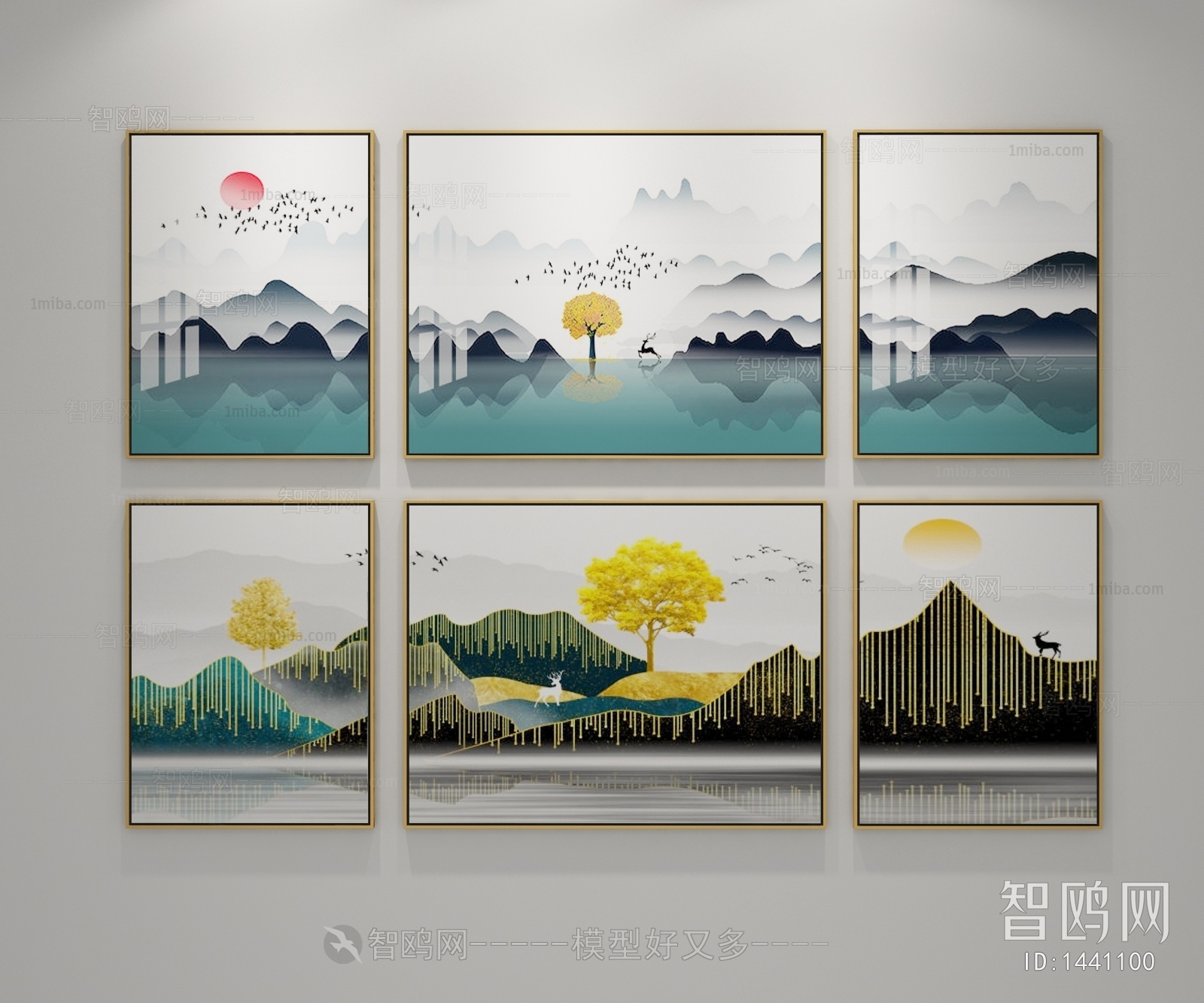 New Chinese Style Painting