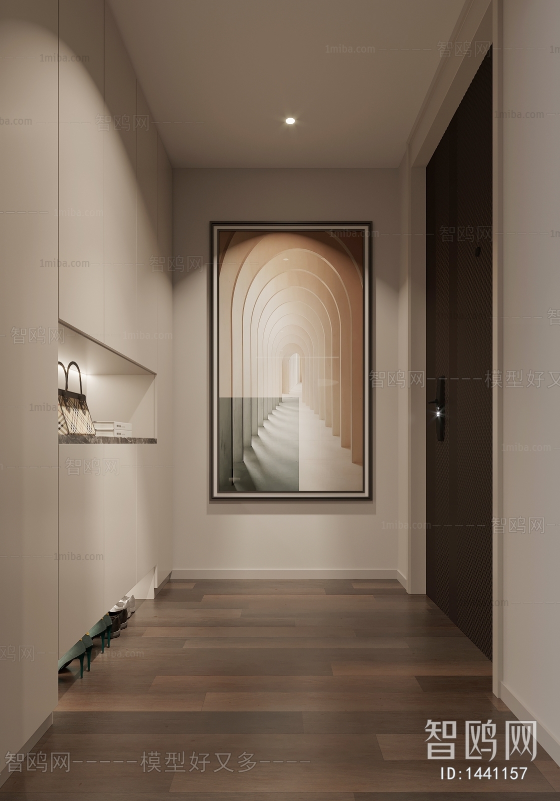 Modern Hallway