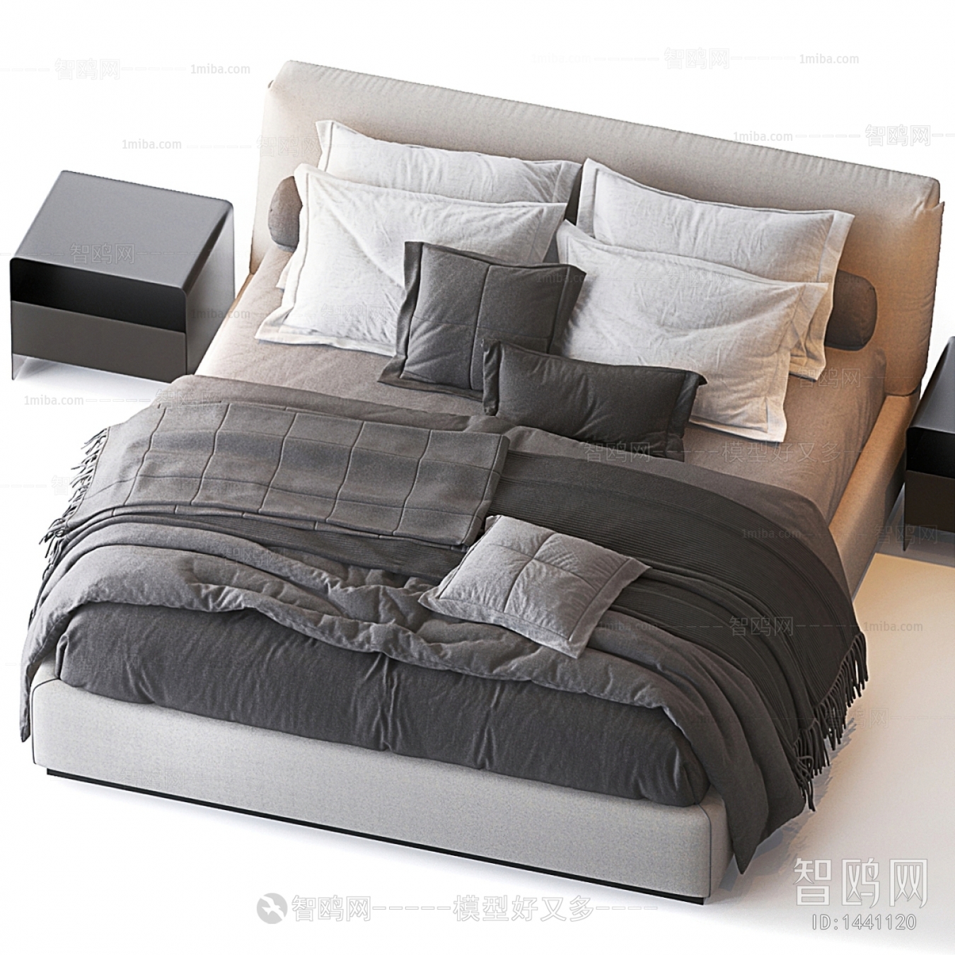 Modern Double Bed