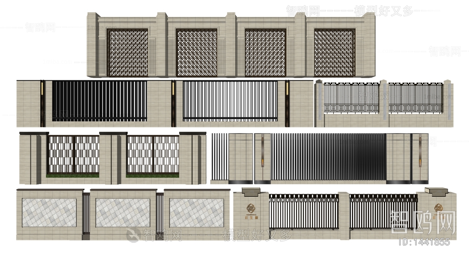 New Chinese Style Building Component