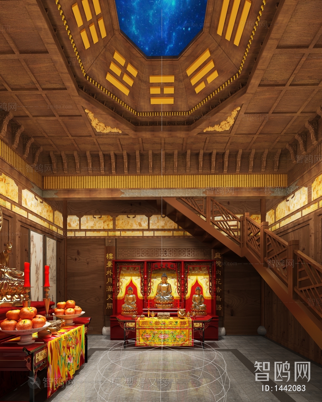 中式寺庙