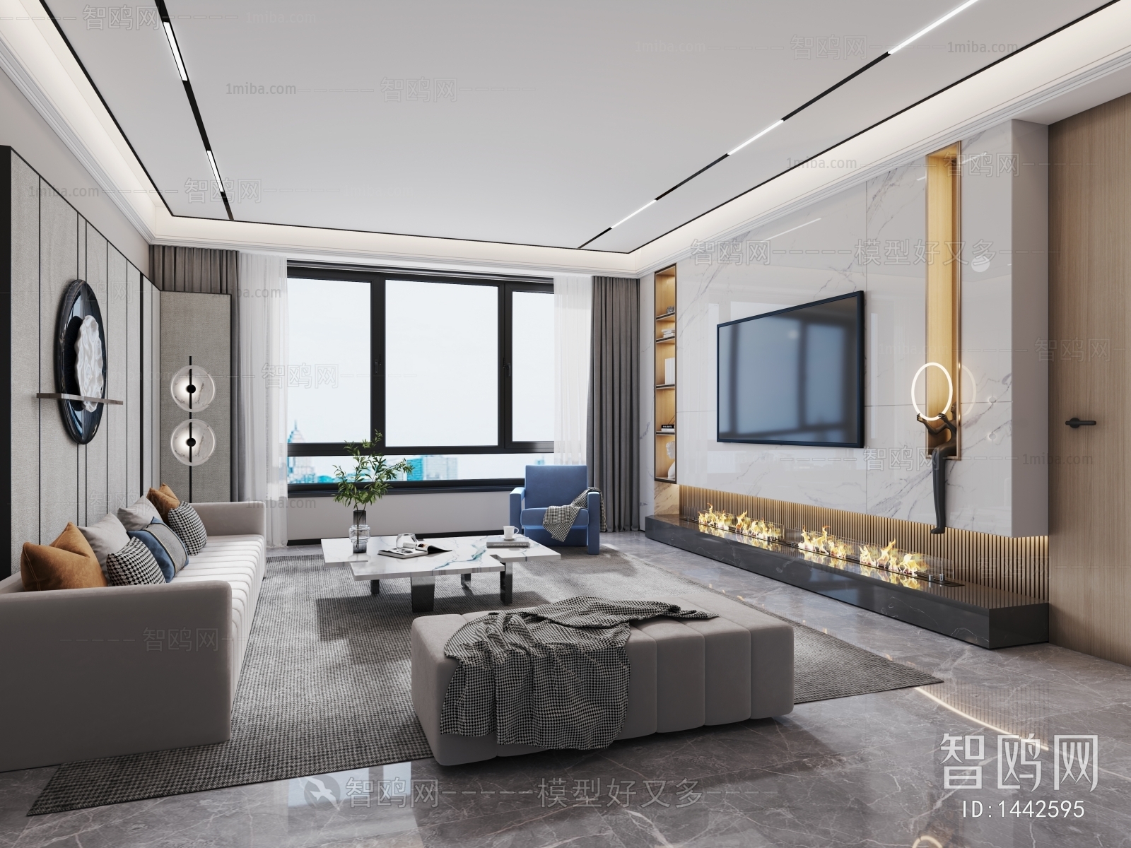 Modern A Living Room