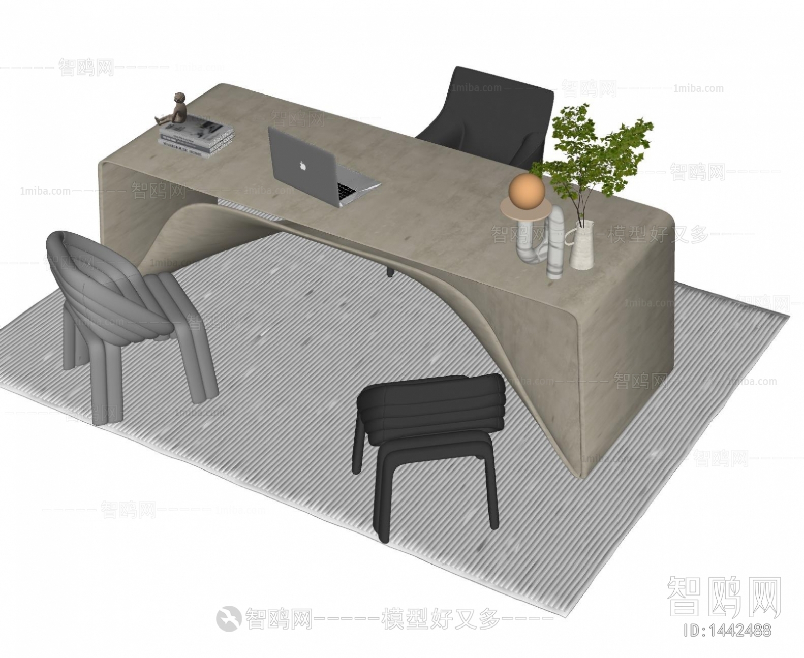 Modern Computer Desk And Chair