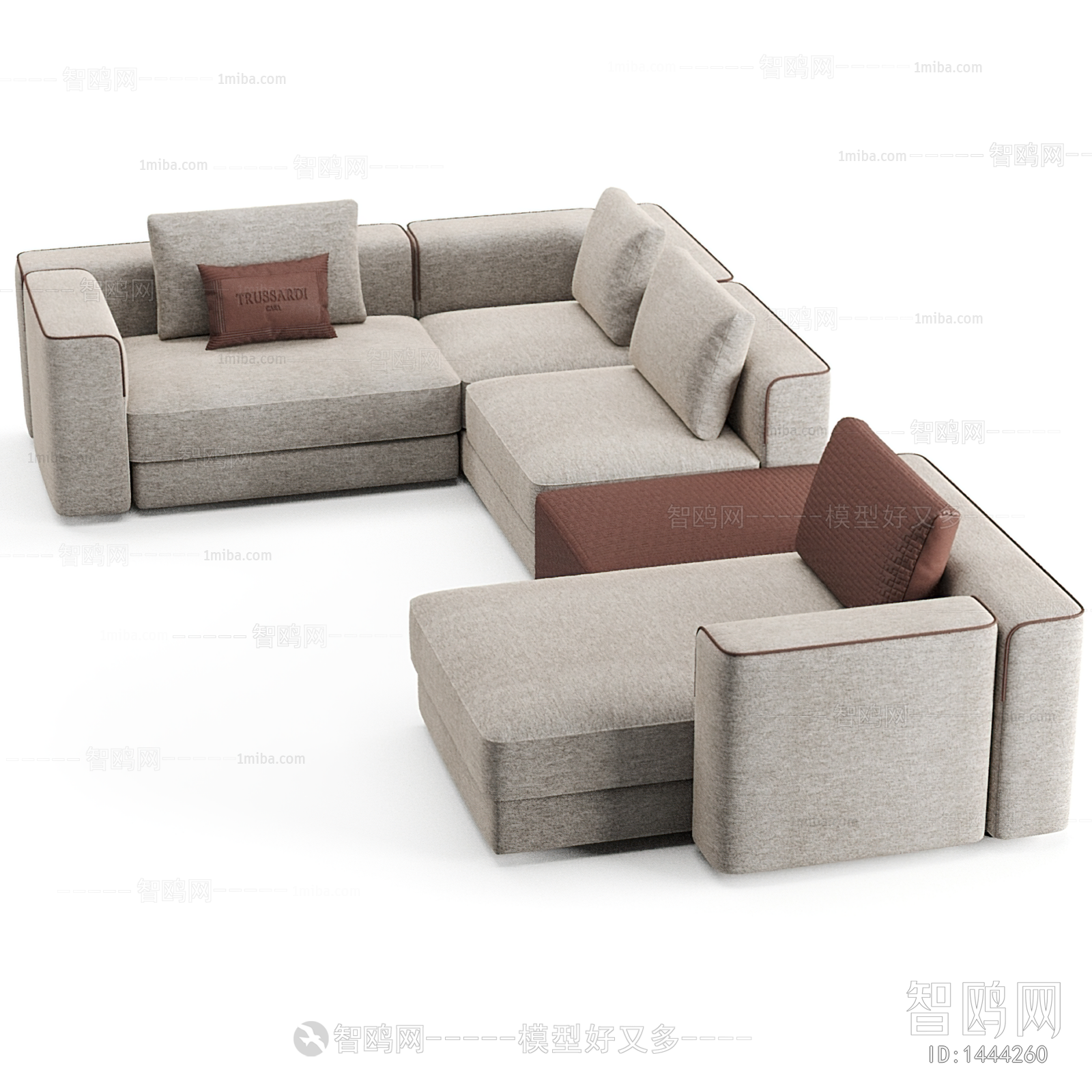 Modern Multi Person Sofa