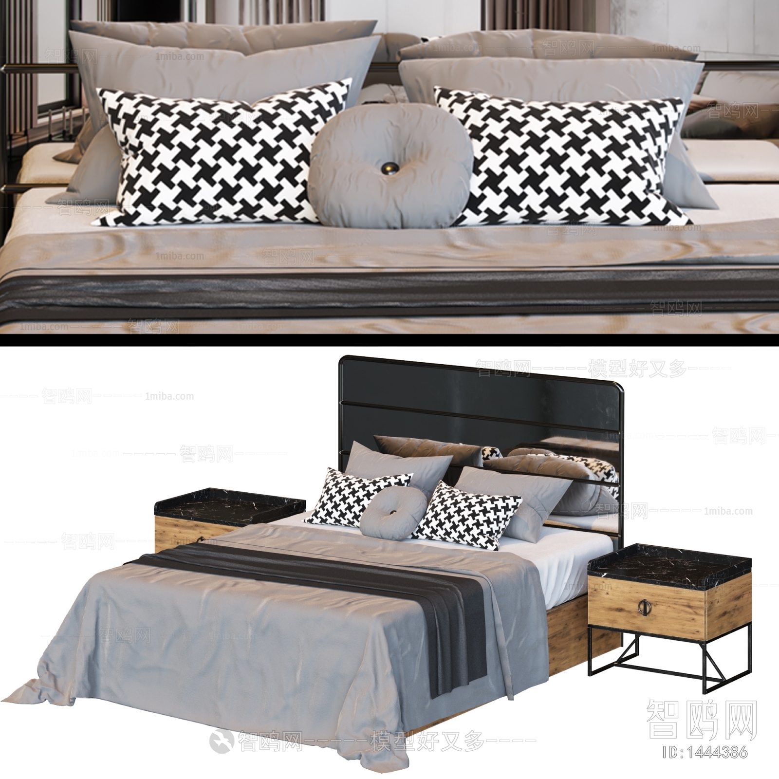 Modern Double Bed