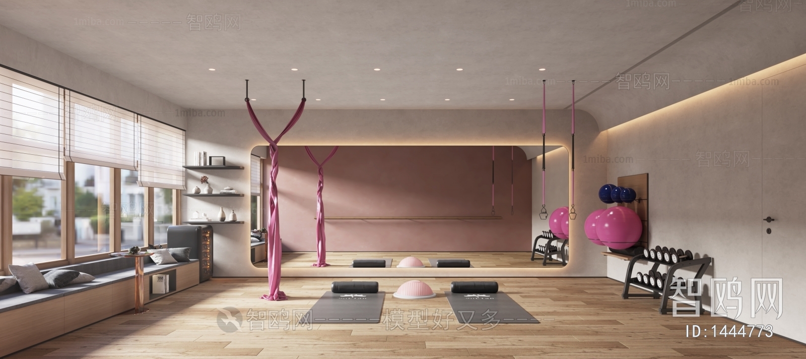 Modern Yoga Room