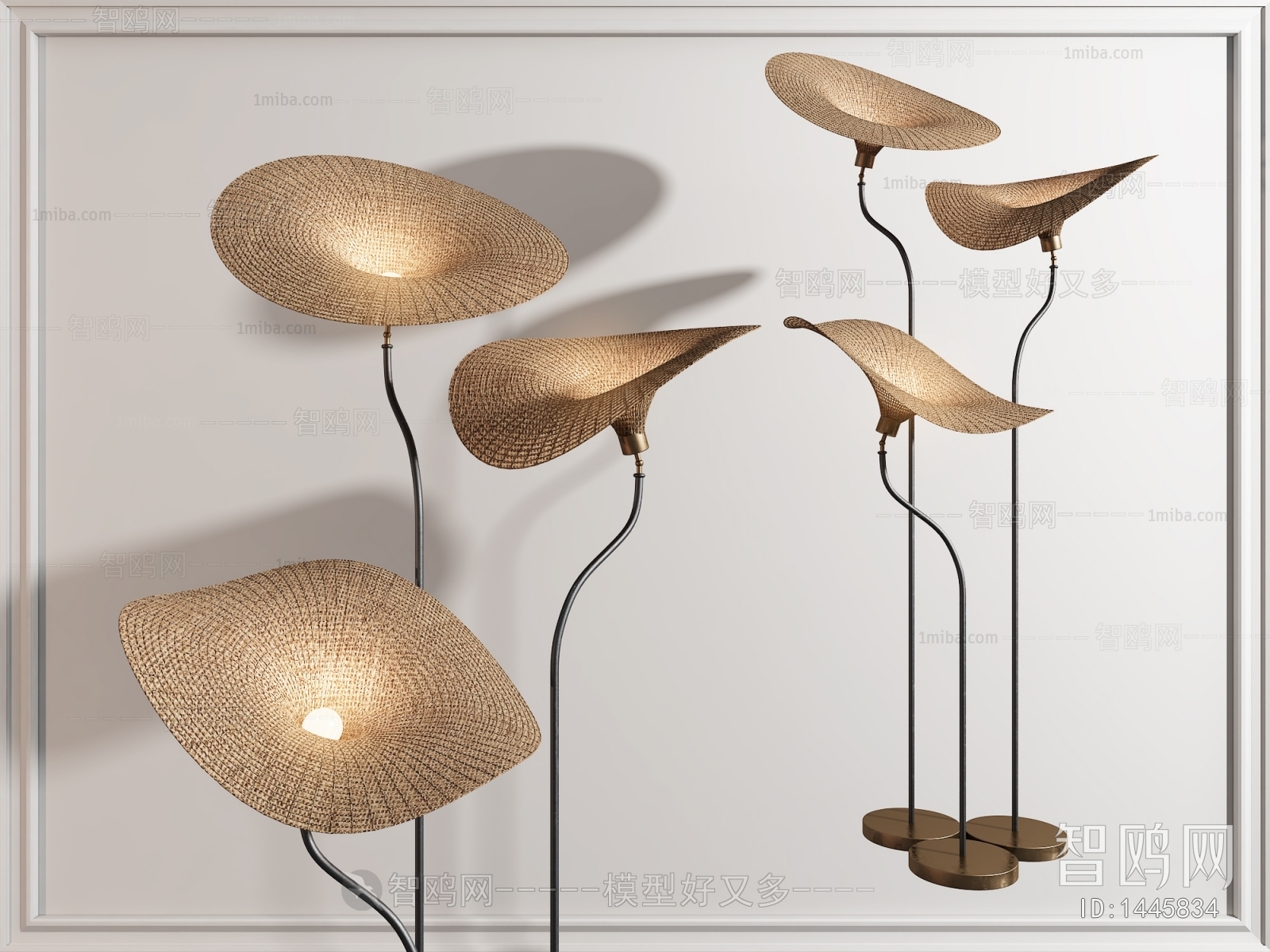 New Chinese Style Floor Lamp