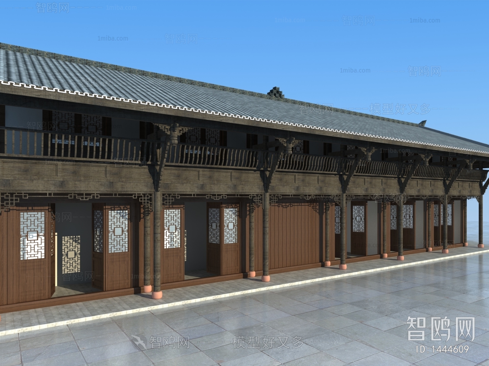 Chinese Style Ancient Architectural Buildings