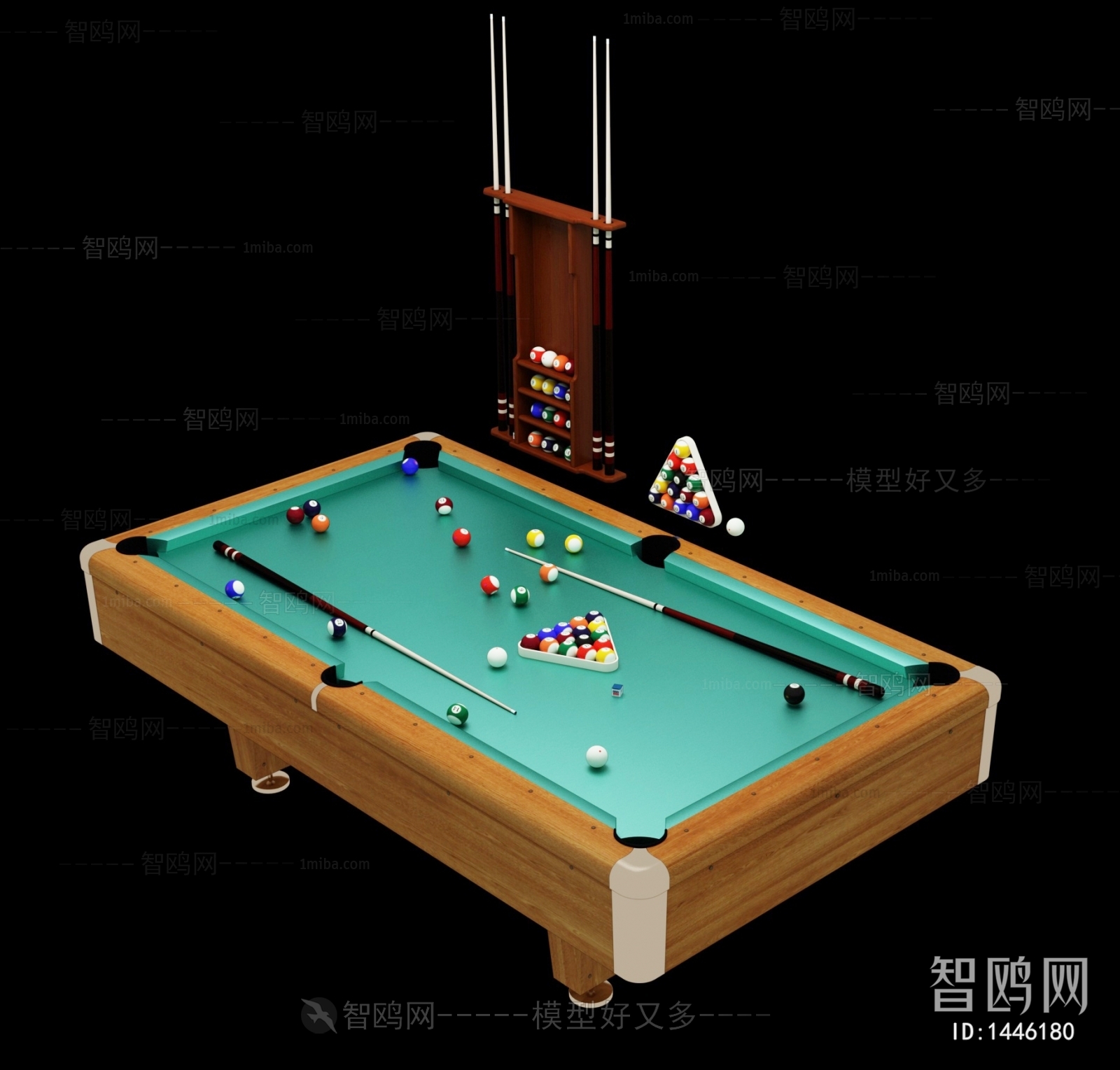 Modern Pool Table