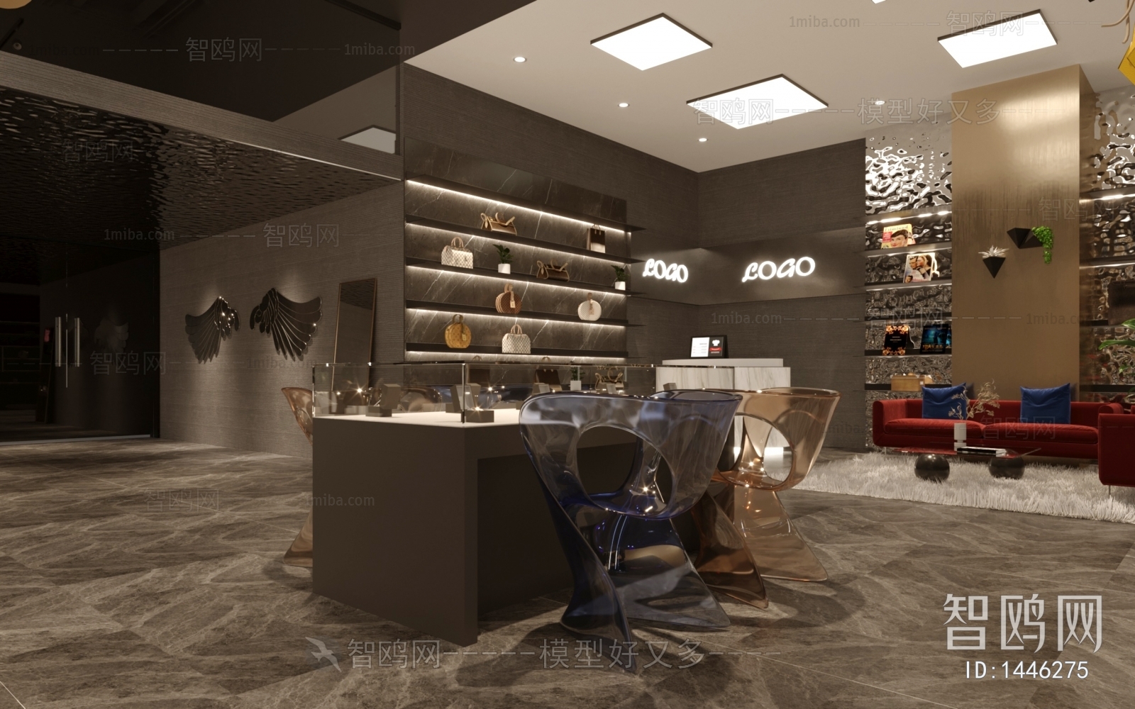 Modern Designer Bag Store