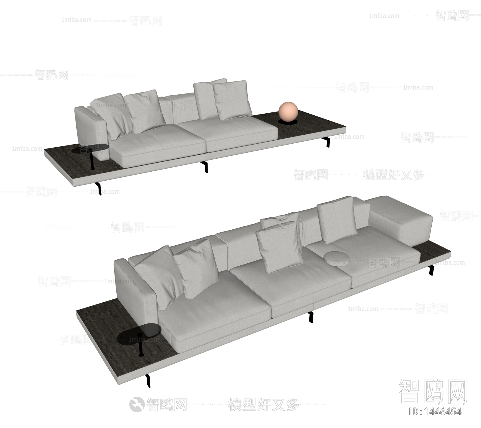 Modern Multi Person Sofa