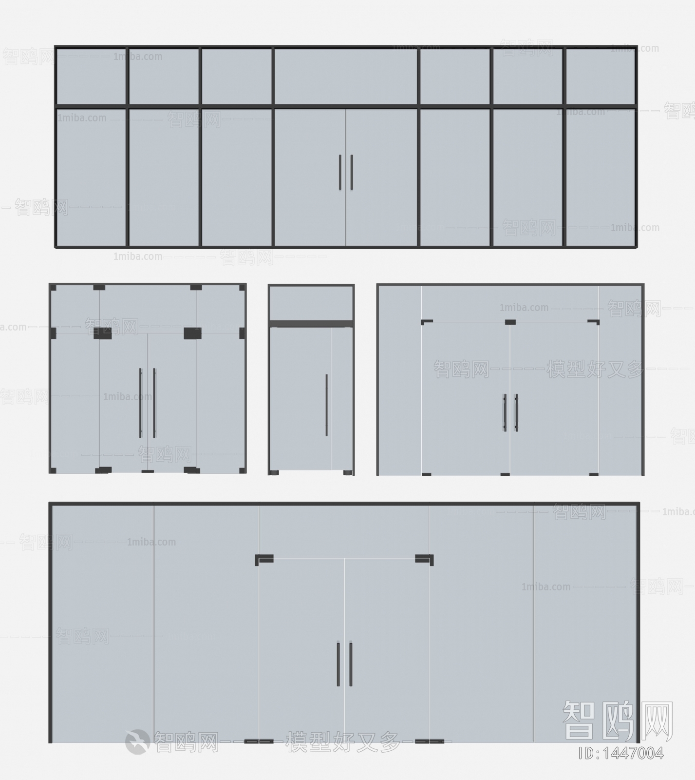 Modern Double Door