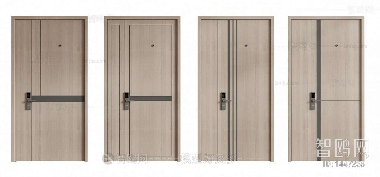 Modern Single Door