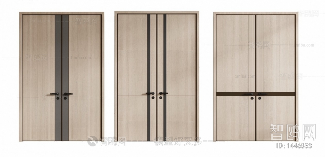 Modern Double Door